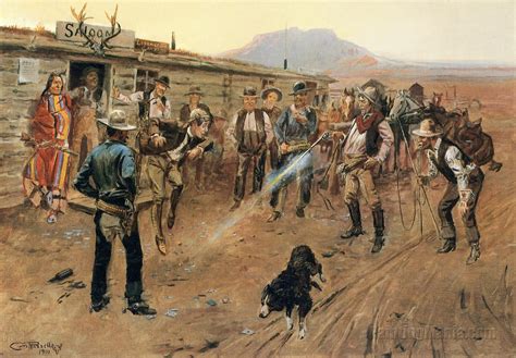 The Tenderfoot By Charles Marion Russell Western Artwork Western