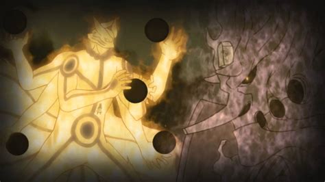 Naruto And Sasuke Talks To The Sage Of Six Paths English