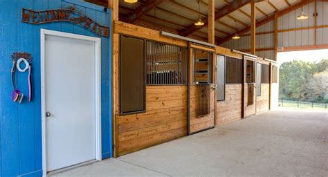 Learn About The Numerous Features Morton Buildings Offers For Horse