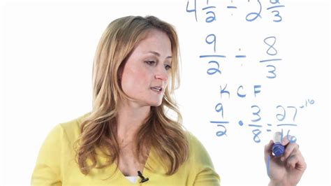 How to Divide Mixed Numbers - YouTube