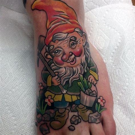 100% natural and organic on amazon.com free shipping on qualified orders 60 Gnome Tattoo Designs For Men - Folklore Ink Ideas
