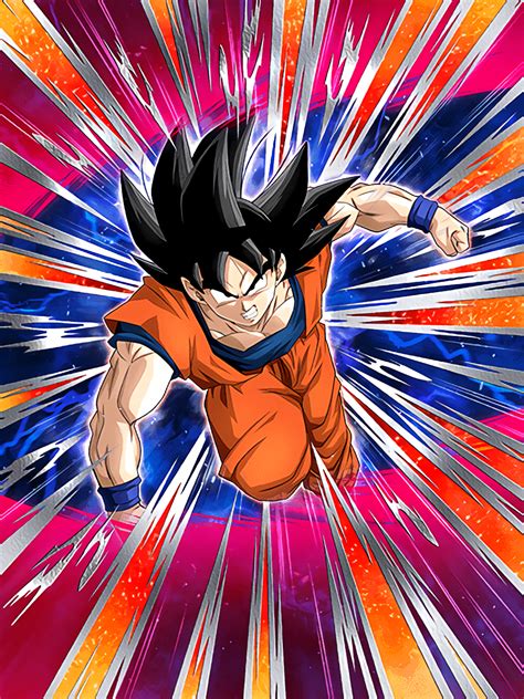 Goku's father was a saiyan by the name of bardock, a character that we were introduced to in bardock: The Desired Battle Goku | Dragon Ball Z Dokkan Battle ...
