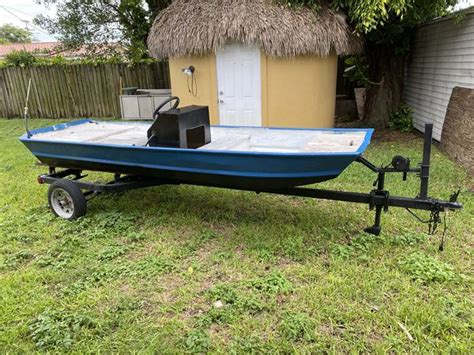 12 Ft Jon Boat With Center Console For Sale In Miami Fl Offerup