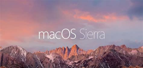 Macos Sierra Apples Next Desktop Operating System With Siri And Apple