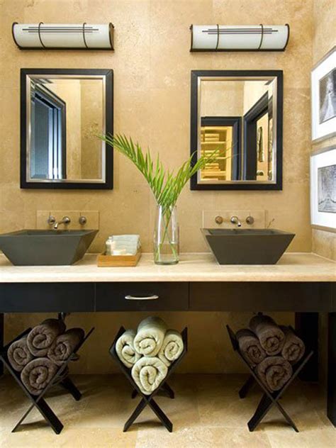 Whether you have a small or large bathroom, it is normal to face with a bathroom storage issues. 20+ Creative Bathroom Towel Storage Ideas