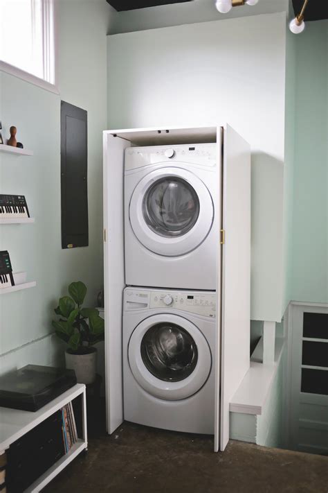 4.2 out of 5 stars. Hidden Washer and Dryer Cabinet - A Beautiful Mess ...