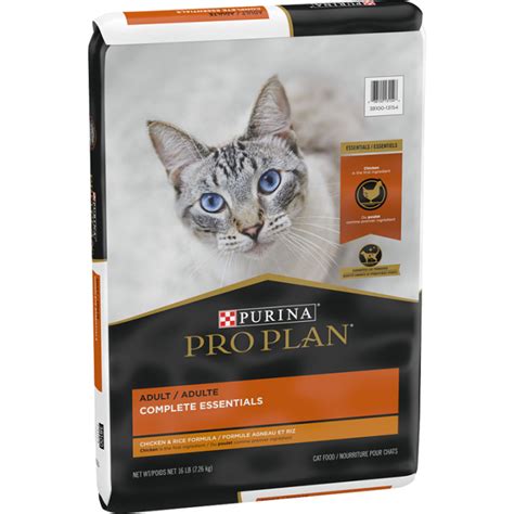 Purina Pro Plan Complete Essentials Adult Chicken And Rice Formula Cat Food