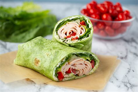 Turkey Ranch Wrap (Lunchbox Friendly) - Super Healthy Kids