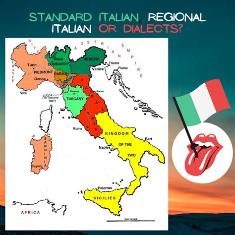 What Kind Of Italian We Actually Speak Standard Italian Regional
