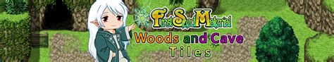 Fsm Woods And Cave Tiles Rpg Maker Create Your Own Game