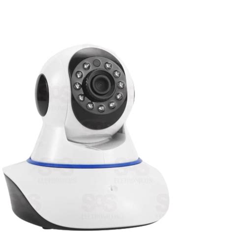 Câmera De Segurança Ip Robô Inova 5702 Com 3 Antenas Wi Fi Em Promoção