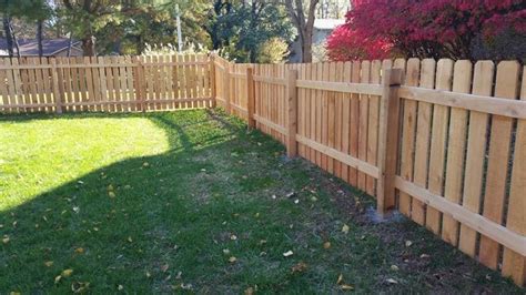 Fencing Spaced Picket Dog Eared Easter Fence St Louis