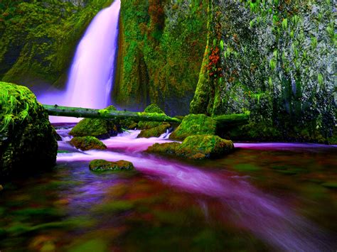 Download Water River Nature Waterfall Wallpaper