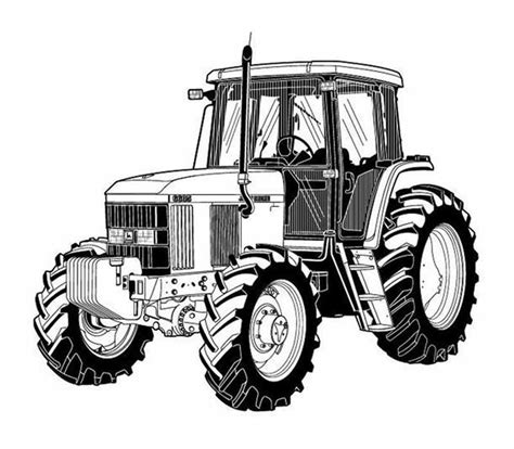 Traktor Kolorowanka Do Druku Kolorowanki Traktory Do Druku Za