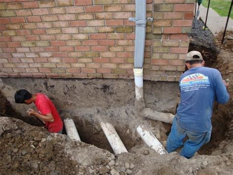 Excavation of the perimeter of the basement Exterior Basement Waterproofing | Engineer on Staff in ...