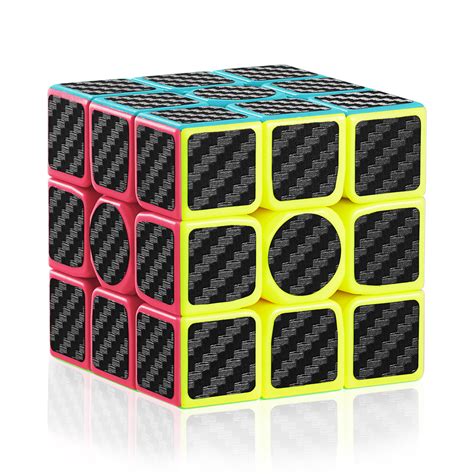Luxmo 3x3 Magic Cube Stickerless Speed Cube Rubiks Cube 3x3x3 Puzzles