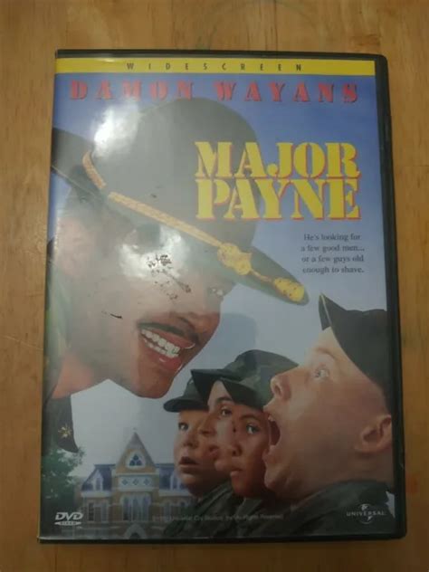 Major Payne Dvd 1998 Damon Wayans Damien Wayans Michael Ironside