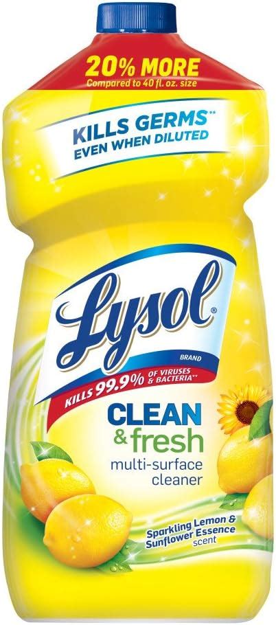 Amazon Com Lysol Clean Fresh Multi Surface Cleaner Lavender Orchid Oz Health Household