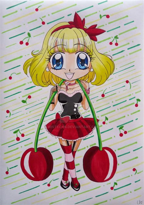 Chibi Cherry Girl By Iristechn On Deviantart