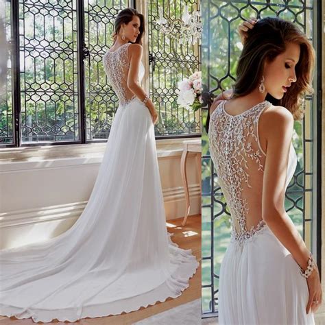 Monsoon uk 12 ivory tulle embellished simple elegant wedding maxi dress eu 40. Simple Elegant Wedding Dress