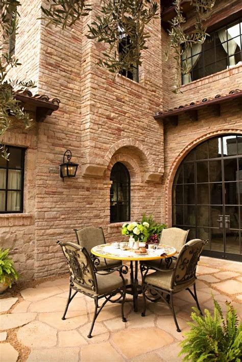 Breathtaking Stone Clad Tuscan Villa With Elegant Details In California