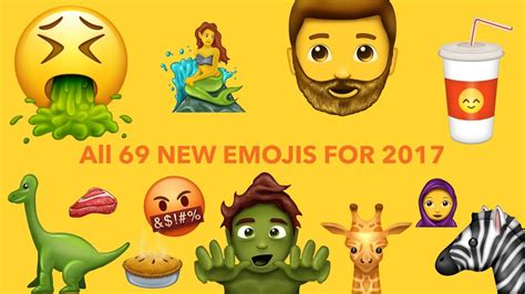 Here Are The New 2017 Emojis And More Incredible Links