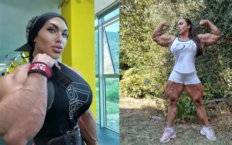 female bodybuilder nataliya kuznetsova has shared an impressive physique update with her fans