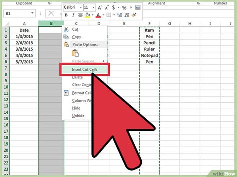 Cómo Mover Columnas En Excel 10 Pasos Con Imágenes