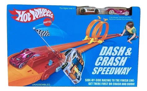 buy hot wheels dash and crash speedway multi color online at low prices in india
