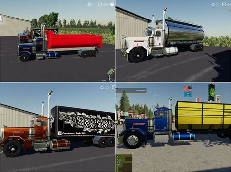 Peterbilt Trucks Pack V1000 Fs19 Farming Simulator 19