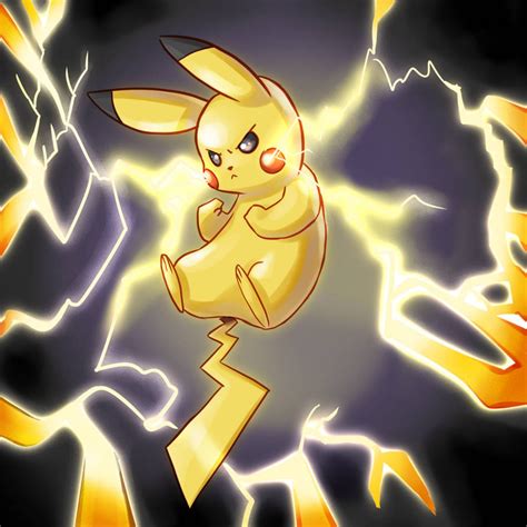Pikachu Thunderbolt Wallpapers Wallpaper Cave