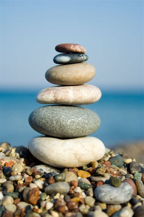 Stacked Pebbles Royalty Free Stock Image Image 2802456