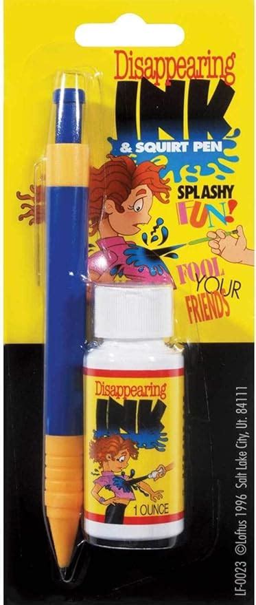 Disappearing Ink And Squirt Pen Prank Toys And Games