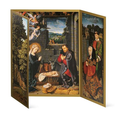 Gerard David The Nativity Triptych Christmas Card Box Set Angelus Press