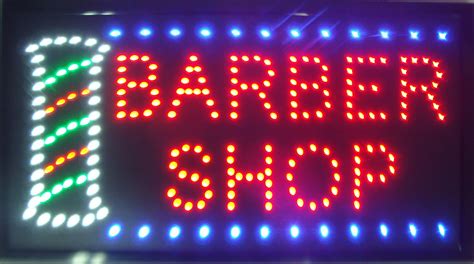 2018 2016 Ultra Bright Led Neon Sign Barber Shop Light Animated Neon