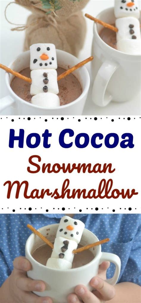 Stephens Hot Cocoa Snowman Marshmallows Building Our Story