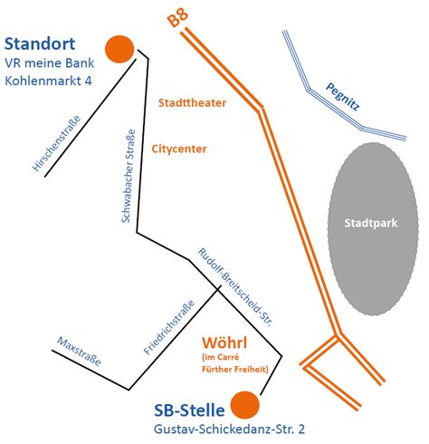 Willkommen auf der startseite ihrer vr bank südpfalz eg. Geldautomat Fürth Carre - VR meine Bank eG