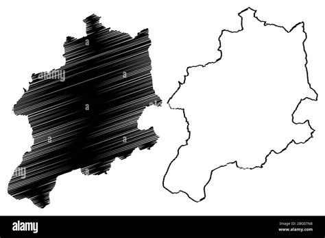 Bielsko Biala City Republic Of Poland Silesian Voivodeship Map