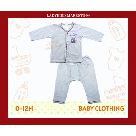 Anakku Baby Boy Newborn Suit Set Mix อายไลเนอร์ Baju Bayi Lelaki อายุ