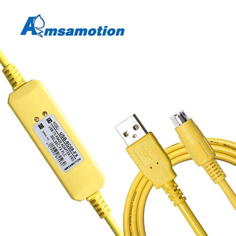 Amsamotion Usb Sc Fx Programming Cable For Mitsubishi Plc Compatible