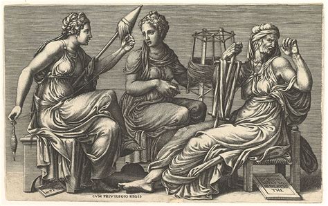Giorgio Ghisi The Three Fates Clotho Lachesis And Atropos The Metropolitan Museum Of Art