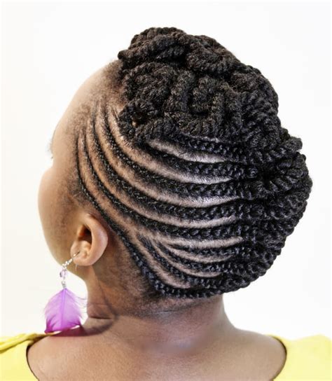 Cornrow hairstyles originally came from africa. Cornrow two strand twist protective style - Yelp