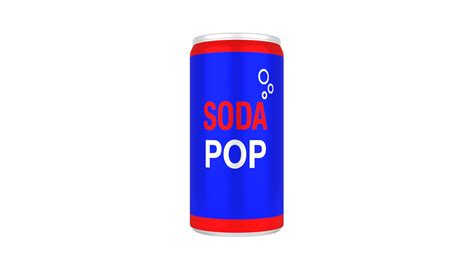 Soda Pop Can Cola Soft Drink 3d Model Turbosquid 1863625