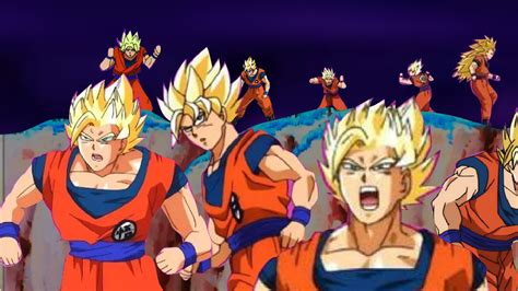 Bad Animation Ssj Gokus Collage By Tomiaf On Deviantart