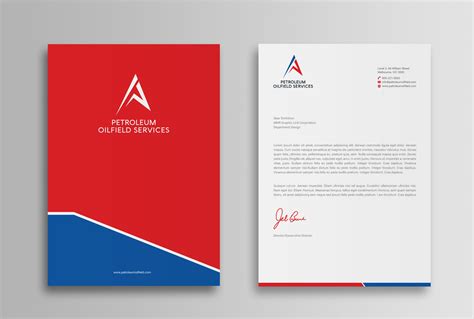 Serious Professional Oil And Gas Letterhead Design For A Company By