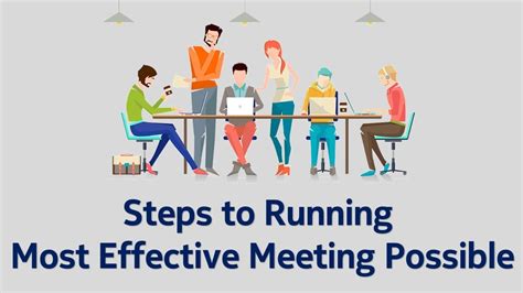 Steps To Running Most Effective Meeting Possible Youtube
