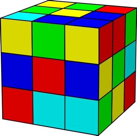 133 rubik cube free vectors on ai, svg, eps or cdr. Rubik Cube clip art Free vector in Open office drawing svg ...