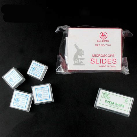 Lab Supplies Microscope Glass Cover Prepared Cover Slips Slide