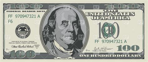 Dollar Bill Vector Free At Getdrawings Free Download