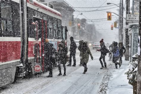 Snowfall Expected To Intensify Overnight In Toronto